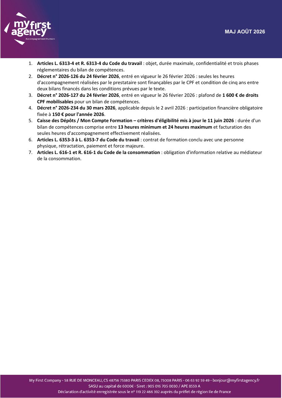 Conditions générales de vente — page 10 sur 10