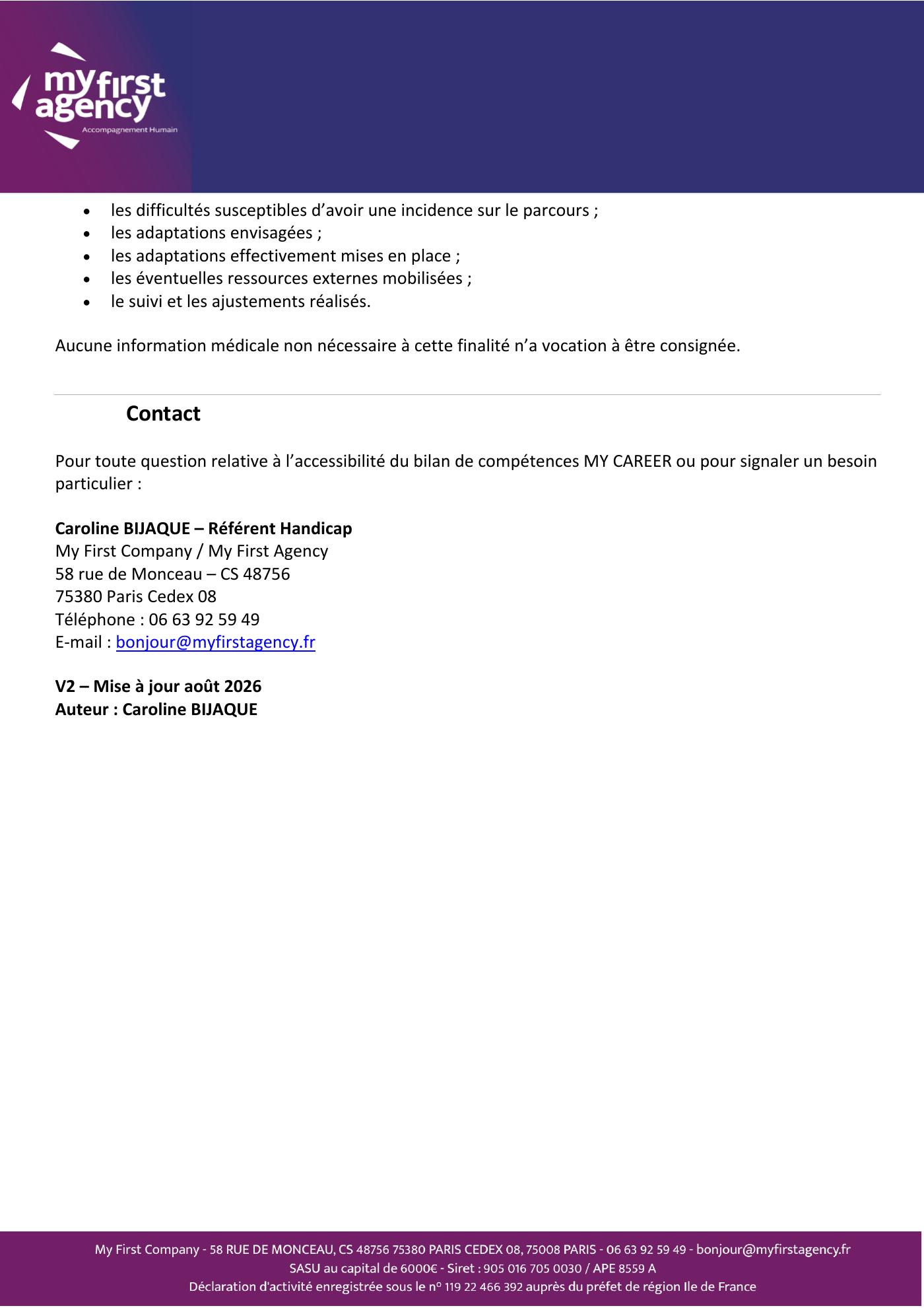 Charte d'accueil Handicap — page 7 sur 7